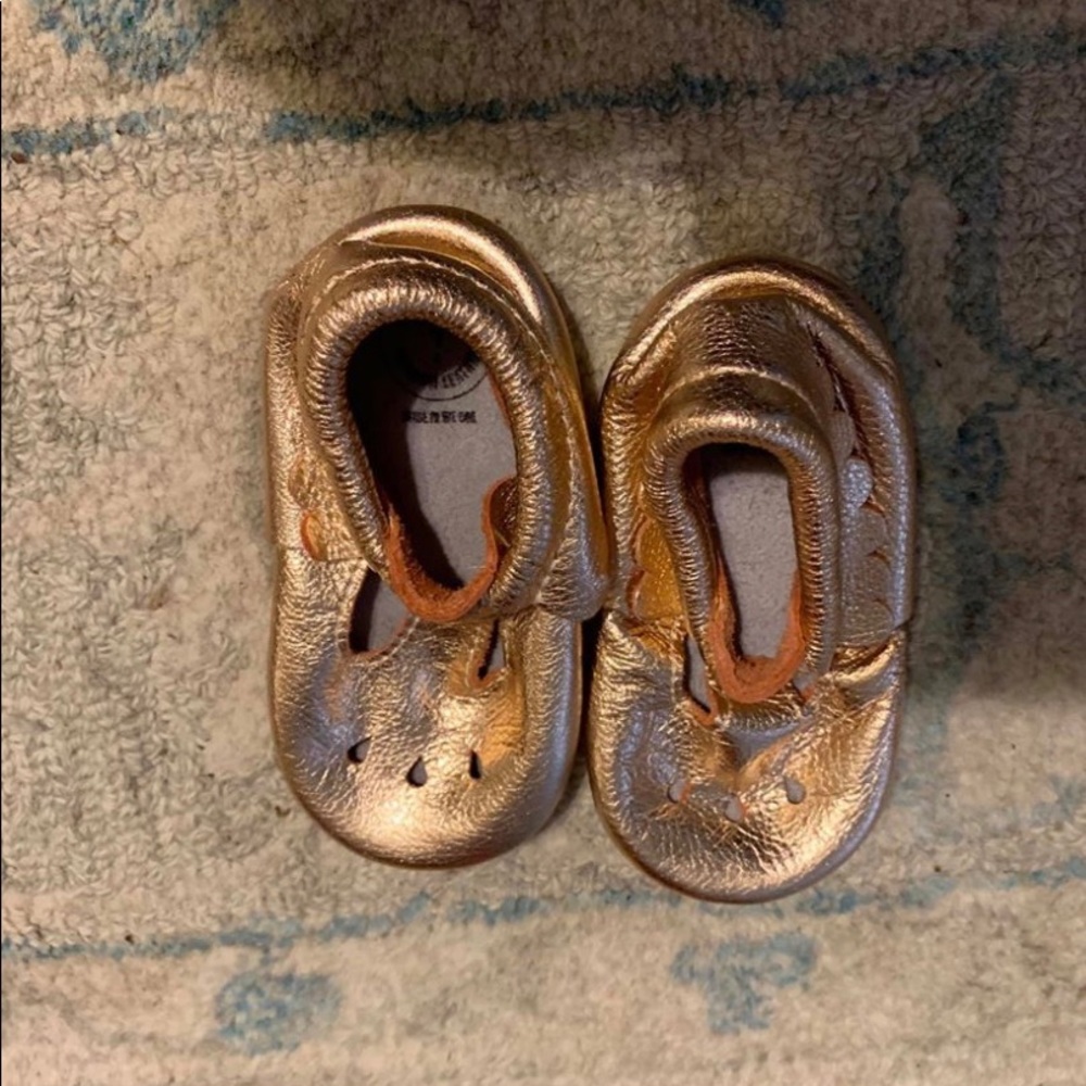 Rose gold Freshly Picked Mary Janes